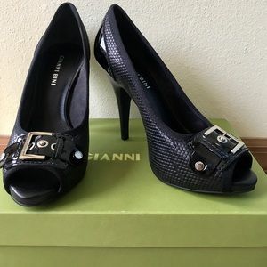 GIANNI BINI open toe pumps